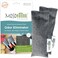 MOSO NATURAL Odor Absorbers, Eliminator For Shoes, Gym Bags&amp;Sports Gear. Premium Moso Bamboo Charcoal Air Purifying Bag And Deodorizer 75Gm*2 (Two Bags Per Package)  Lasts up to 2 years! Long Lasting