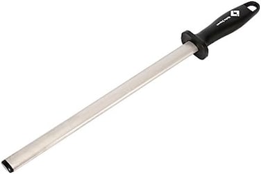 Kota Japan 12 In Diamond Carbon Steel Professional Knife Sharpener Rod Kitchen Home Or Hunting Master Chef Hunter Or Home Gourmet Blade Sharpening Rod Or Stick Silver