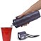 GoPong Rain or Shine Umbrella Flask 2 Pack - Hidden Alcohol Booze Bottles, Includes Funnel and Liquor Bottle Pour Spout