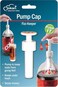 Jokari 05002 &ndash; Fizz Keeper Pump Cap for 2 Litre Bottles &ndash; White 3.6cm x 8cm - Keeps The Fizz in - 2 Pack