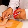 JOYCE CHEN Original Unlimited Kitchen Scissors All Purpose Dishwasher Safe Kitchen Shears with Comfortable Handles, Red