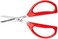JOYCE CHEN Original Unlimited Kitchen Scissors All Purpose Dishwasher Safe Kitchen Shears with Comfortable Handles, Red