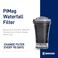 Nikken Waterfall 1 Filter Cartridge 13845 - Replacement for Gravity Water Filter Purifier System 1384   PiMag Water System Components   Helps Body Recover from Acidity   Up to 45 liters of Water a Day