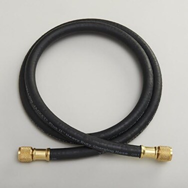 Yellow Jacket 15660 Pulls Bc-60 Straight Heavy Duty Charging Vacuum Hose, 3/8" Diameter