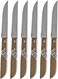 KIWI Thai Kitchen Steak Knives Stainless Steel Knives 501 6 Pcs per Set