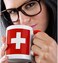 3dRose Flag of Switzerland Mug, 11 oz, Red