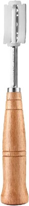 Saint Germain Bakery Premium Hand Crafted Bread Lame with 6 Blades Included - Best Dough Scoring Tool with Authentic Leather Protective Cover