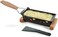 Boska Raclette Cheese Vienna - Raclette Grill 2 Persons on Teawarmers - Dark Wood Functional Design with Spatula [Complete your Guilty Meals with Melted Cheese or Grilled Vegetables]