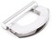 Fox Run Mezzaluna Chopper/Mincing Knife, 1 x 6 x 4.25 inches, Metallic