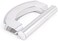 Fox Run Mezzaluna Chopper/Mincing Knife, 1 x 6 x 4.25 inches, Metallic