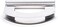 Fox Run Mezzaluna Chopper/Mincing Knife, 1 x 6 x 4.25 inches, Metallic