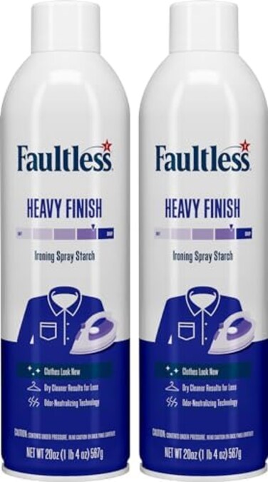 Faultless Heavy Spray Starch 20 oz Cans