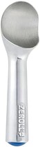 Zeroll 1012 Original Ice Cream Easy Scoop with Unique Liquid Filled Heat Conductive Handle Simple One Piece Aluminum Design Easy Release 24 Scoops per Gallon, 3-Ounce, Silver
