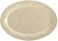 Rachael Ray Cucina Dinnerware 10-Inch x 14-Inch Stoneware Oval Platter, Almond Cream