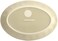 Rachael Ray Cucina Dinnerware 10-Inch x 14-Inch Stoneware Oval Platter, Almond Cream