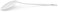 Fox Run Skimmer Spoon, 2.25 x 4.25 x 12.5 inches, Metallic,5618