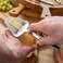 BOSKA Monaco+ Premium Cheese Slicer - Award Winning Cheese Cutter for Block Cheese, Cheddar up to Parmesan - Quilted Pattern reduces Resistance - Non-stick &amp; Ergonomic Handheld