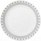 Corelle Livingware Black/White Glass City Block Dinner Plate 1 pk