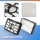 مرشح وفوم وفلتر هيبا لسمك القرش XHF500 XFF500 الدوار برو ليفت أواي NV500، NV501، NV505، NV552