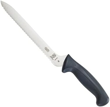 Mercer Culinary Millennia Level A4 Cut Glove, 18 Ga, X-Large, Blue 8-Inch Offset Wavy Edge Bread Knife M22408