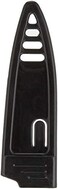 Mercer Culinary Non-Stick Paring Knife with ABS Sheath, 4 Inch, Black, 1 Pack