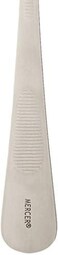 Mercer Culinary 18-8 Stainless Steel Plating Spoon with Slotted Bowl, 9 Inch