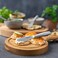 BOSKA Mini Spreading 3 Knife Set - Copenhagen Stainless Steel Multi-purpose Spreading Knives - Used for Cheese, Butter, Jam, Pastry, and Other Kitchen Daily Spreader Knife - 3 Pieces