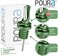 Poura Spray Nozzles For Olive Oil Bottles   Click Seal Pouring Bottles Keep Oil Fresh With Built-In Caps   Use Your Own Bottles As Oil Dispensers   Includes Large Bottle Adapters   Dishwasher Safe