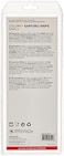 Kuhn Rikon COLORI Santoku Knife with Safety Sheath, 5 inch/12.70 cm Blade, Red