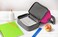 LunchBots Duplex Insulated Lunch Bag - Dual Section Design Fits Lunch Box for Adults Women Men, Bento Cinco Perfectly - Roomy Thermal Lunch Bag - Pink