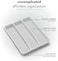 Madesmart Classic Utensil Tray, Large, White, 29100, Classic Large