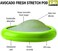 Lakeland Avocado Silicone Stretch Pod, Green, One Size, 35033