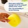 Scrub Daddy Sponge Holder - Sink Caddy - Sink Organizer for Kitchen &amp; Bathroom - Easy to Clean Suction Sponge Holder - Self Draining Sponge Caddy - Dishwasher Safe for Sponges &amp; Scrubbers