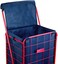 Handy Laundry Shopping Cart Liner - 18" X 15" X 24" - Square Base Fits Comfortably In A Standard Shopping Cart. Adjustable Cover And Straps For Easy And Secure Installation. Made Of Water-Resistant Ma