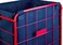 Handy Laundry Shopping Cart Liner - 18" X 15" X 24" - Square Base Fits Comfortably In A Standard Shopping Cart. Adjustable Cover And Straps For Easy And Secure Installation. Made Of Water-Resistant Ma