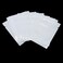 PABCK 300 Pcs 2.4x3.5 inch (Usable Size 2x3.1 inch) White Front Clear Open Top 2.8mil Plastic Heat Seal Bags Vacuum Sealable Pouch Bag for Food Storage Packets Mini Packaging with Tear Notches