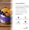 LunchBots Rounds Leak Proof 4 oz. Stainless Snack Container Jar, Set of 2, Purple Lids