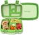 Bentgo Kids Leak-Proof, 5-Compartment Bento-Style Kids Lunch Box - Ideal Portion Sizes for Ages 3 to 7, BPA-Free, Dishwasher Safe, Food-Safe Materials (Green)