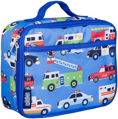 حقيبة غداء معزولة للأطفال من وايلدكين للأولاد والبنات، حجم مثالي لتعبئة الوجبات الخفيفة الساخنة أو الباردة للمدرسة والسفر، حائزة على جائزة موم تشويس (الأبطال)