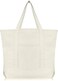 DALIX 'DALIX 22'' Heavy Duty Cotton Canvas Tote Bag (Zippered)'