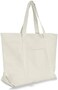 DALIX 'DALIX 22'' Heavy Duty Cotton Canvas Tote Bag (Zippered)'