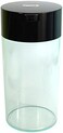 Tightpac America, Inc. 5oz to 24 ounce Vacuum Sealed Container - Clear Body/Black Cap
