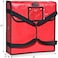 New Star Foodservice 50073 Insulated Pizza Delivery Bag, 18 by 18 by 5-Inch, Red