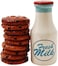 Pacific Giftware Milk and Cookies Lover Ceramic Magnetic Salt and Pepper Shakers