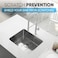 Better Houseware 1487.8 Large Sink Protector Grid, Stainless Steel