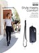 Peak Gear Travel Money Belt. Premium Quality Travel Wallet with RFID Blocking Fabric to Protect Credit Cards, Passports and Documents. Exclusive Theft Protection and 2 Recovery Tags   Regular   Black