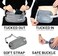 Raytix Travel Money Belt With RFID Transmissions &ndash;Secure, Hidden Travel Wallet, Grey, Rfid Wallet