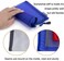 HRX Package Nylon Mesh Cosmetic Bags Zippered, 6PCS A5 Makeup Travel Cases Organiser Pouches for Purse Nappy Bag Office Stationery (18cm x 24cm )