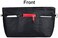 Vercord Purse Organizer Insert Bag Tote Handbags Pocketbook Inserts Organizers Zipper 11 Pockets Black Dots Large