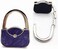 ROFLYER Handbag Shape Design Metal Foldable Purse Bag Hook Table Hanger,Set of 4